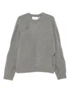 Axel Arigato Crew-neck Sweater In Gray