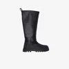 Axel Arigato Cryo Knee-high Platform Boots In Black