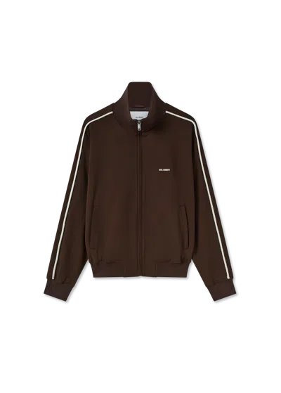 Axel Arigato Curb Track Jacket In Brown