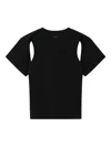 Axel Arigato Cotton T-shirt With Cut Out Details