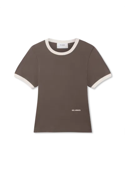 Axel Arigato Dahlia T-shirt In Brown