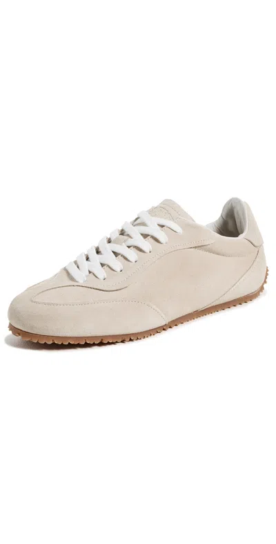 Axel Arigato Daze Runner Beige Sneaker With Logo On The Tongue And Grooved Sole In Suede Woman In Neutral