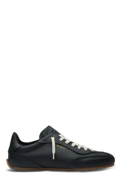 Axel Arigato Daze Runner Black Sneaker With Logo On The Tongue And Grooved Sole In Suede Man