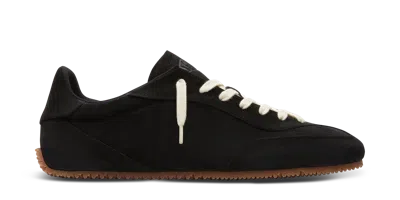 Axel Arigato Daze Runner Black Sneaker With Logo On The Tongue And Grooved Sole In Suede Man