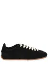 Axel Arigato Black Solid Runner Sneakers In Black