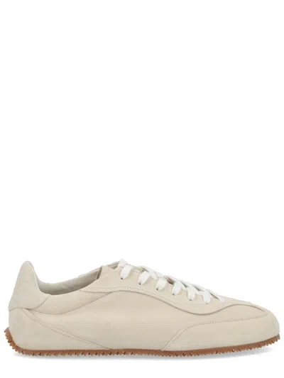 Axel Arigato Daze Runner Beige Sneaker With Logo On The Tongue And Grooved Sole In Suede Man In Neutral
