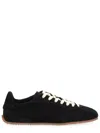 Axel Arigato Daze Runner Black Sneaker With Logo On The Tongue And Grooved Sole In Suede Man In Black