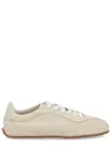 Axel Arigato Daze Runner Beige Sneaker With Logo On The Tongue And Grooved Sole In Suede Man In Sand