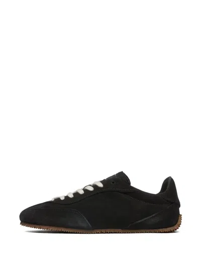 Daze Runner Black Sneaker With Logo On The Tongue And Grooved Sole In Suede Man from Axel Arigato