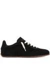 Axel Arigato Daze Suede Lace-up Sneakers In Black