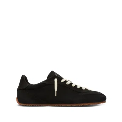 Axel Arigato Daze Runner Black Sneaker With Logo On The Tongue And Grooved Sole In Suede Man