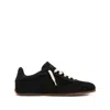 Axel Arigato Black Solid Runner Sneakers In Black