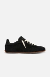 Axel Arigato Black Solid Runner Sneakers In Black
