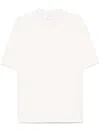 Axel Arigato Decorative-stitching T-shirt In White