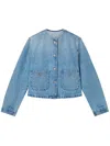 Axel Arigato Deia Denim Jacket In Blue