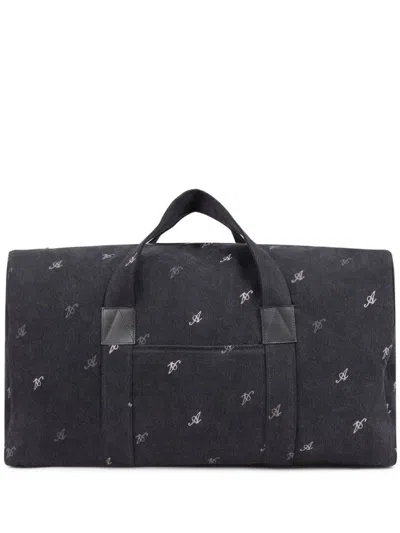 Axel Arigato Denim Holdall In Black