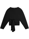Axel Arigato Diana Oberteil Aus Satin In Schwarz