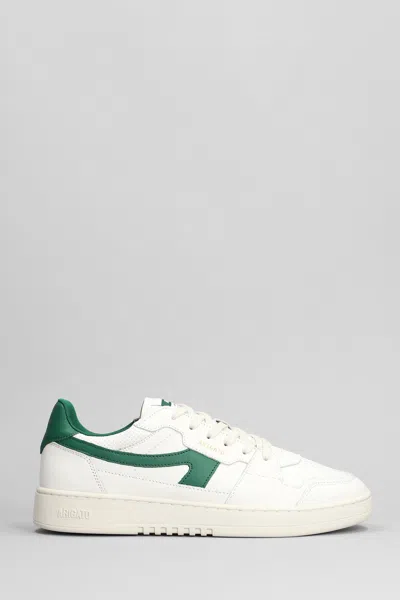 AXEL ARIGATO DICE-A SNEAKER SNEAKERS IN WHITE LEATHER