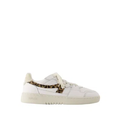 Axel Arigato Dice A Sneakers -  - Leather - White/leopard