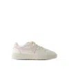 Axel Arigato Suede Dice Stripe Sneakers In White