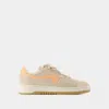 Axel Arigato Dice-a Panelled Suede Sneakers In Beige