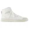 Axel Arigato Dice Round Head High Top Casual Shoes In Multi