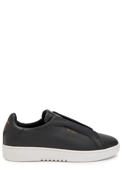 Axel Arigato Dice Laceless Leather Sneakers In Black
