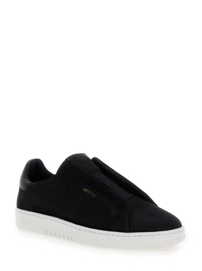 Axel Arigato Dice Laceless Slip-on Low Sneaker In Suede In Black