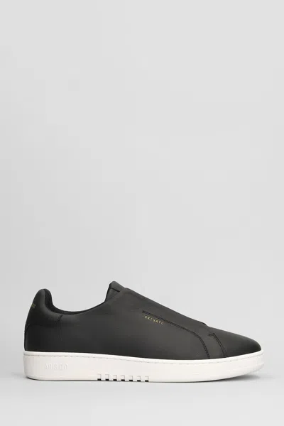 Axel Arigato Dice Laceless Sneakers In Black Leather