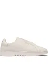Axel Arigato Dice Laceless White Low Top Slip-on Sneakers In Suede Man In Neutrals