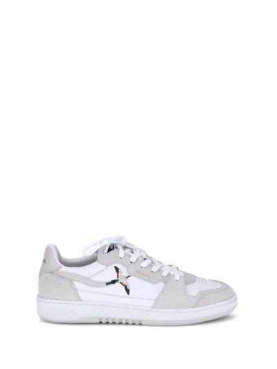 Axel Arigato Dice Lo Bee Bird Sneakers In White Leather In Multi