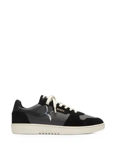 Axel Arigato Embroidery Lace-up Sneakers In Black
