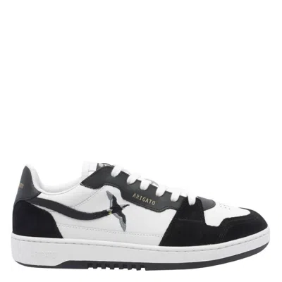 Axel Arigato Premium Leather Sneakers With Comfortable Rubber Sole And Distinctive Design In Black