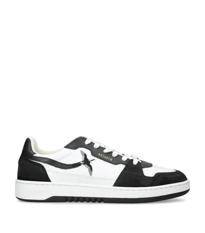 Axel Arigato Premium Leather Sneakers With Comfortable Rubber Sole And Distinctive Design In Black