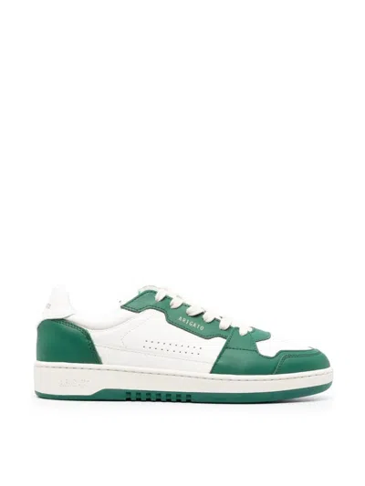 Axel Arigato Dice Lo Kale Green Sneakers In White