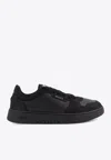 Axel Arigato Dice Lo Leather And Suede Low-top Sneakers In Black
