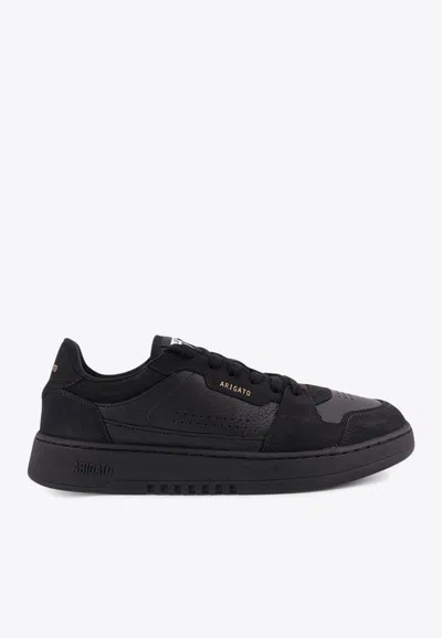 AXEL ARIGATO DICE LO LEATHER AND SUEDE SNEAKERS