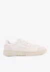 Axel Arigato Men Dice Lo Low-top Laher And Suede Sneakers In White