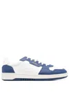 Axel Arigato Blue & White Dice Lo Sneakers In Weiss
