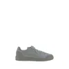 Axel Arigato Calfskin Dice Lo Sneakers With Suede Panels