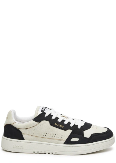 Axel Arigato Dice Lo Panelled Leather Sneakers In Black