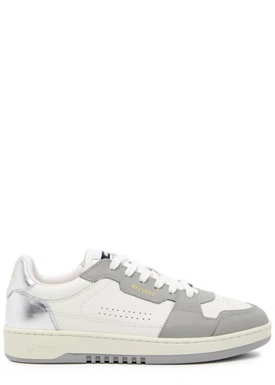 Axel Arigato Dice Lo Panelled Leather Sneakers In White