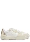 Axel Arigato 'dice Lo' White Sneakers With Logo Detail And Metallic Heel Tab In White