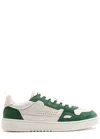 Axel Arigato Dice Lo Sneaker Contrast Panels In White And Green