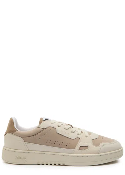 Axel Arigato Dice Lo Panelled Nubuck Sneakers In White