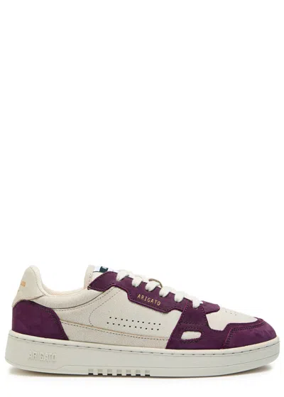Axel Arigato Dice Lo Panelled Suede Sneakers In White