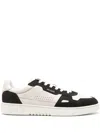 Axel Arigato Men's Sneaker Dice Lo Beige And Black In Leather And Suede With Recycled Materials In Multi
