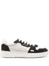 Axel Arigato White Black Round Toe Sneakers In Beige