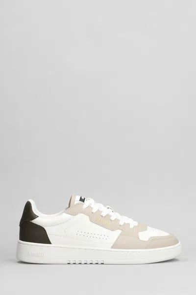 Axel Arigato Dice Lo Sneaker Sneakers In White Leather In Multi