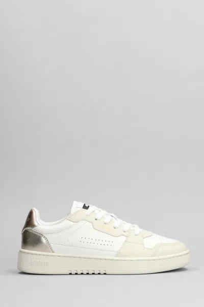Axel Arigato Dice Lo Trainer Trainers In White Suede And Leather